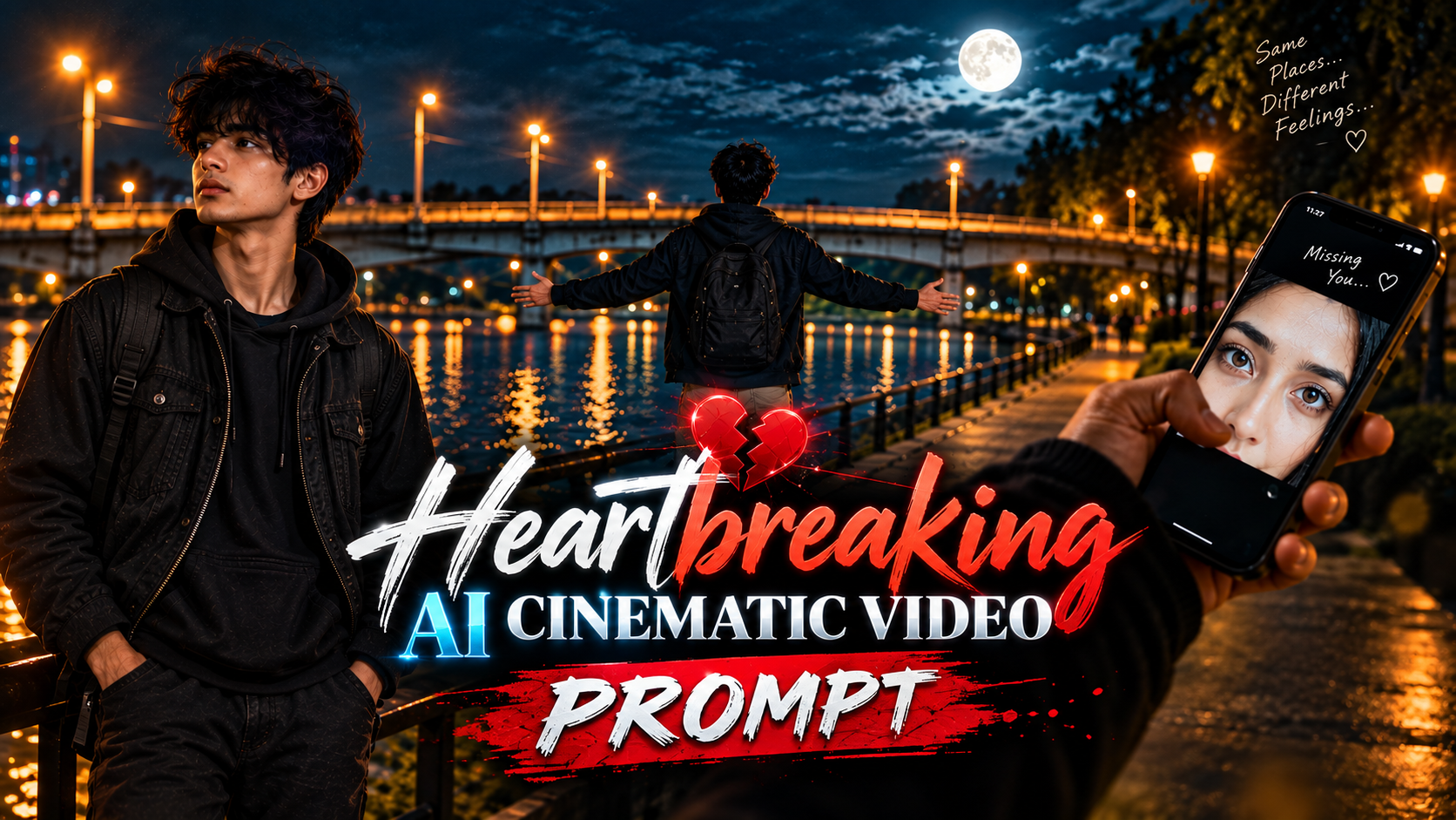 Heartbreaking AI Cinematic Video Prompt
