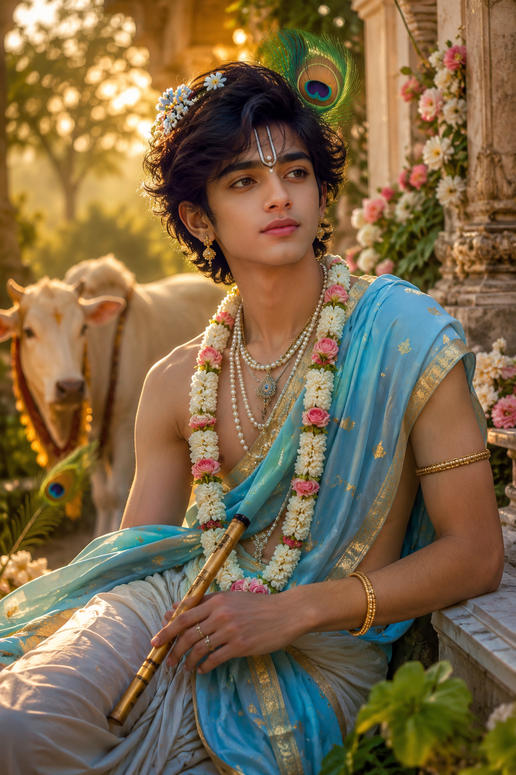 How to Create Trending Janmashtami AI Images 🤯 | prompt