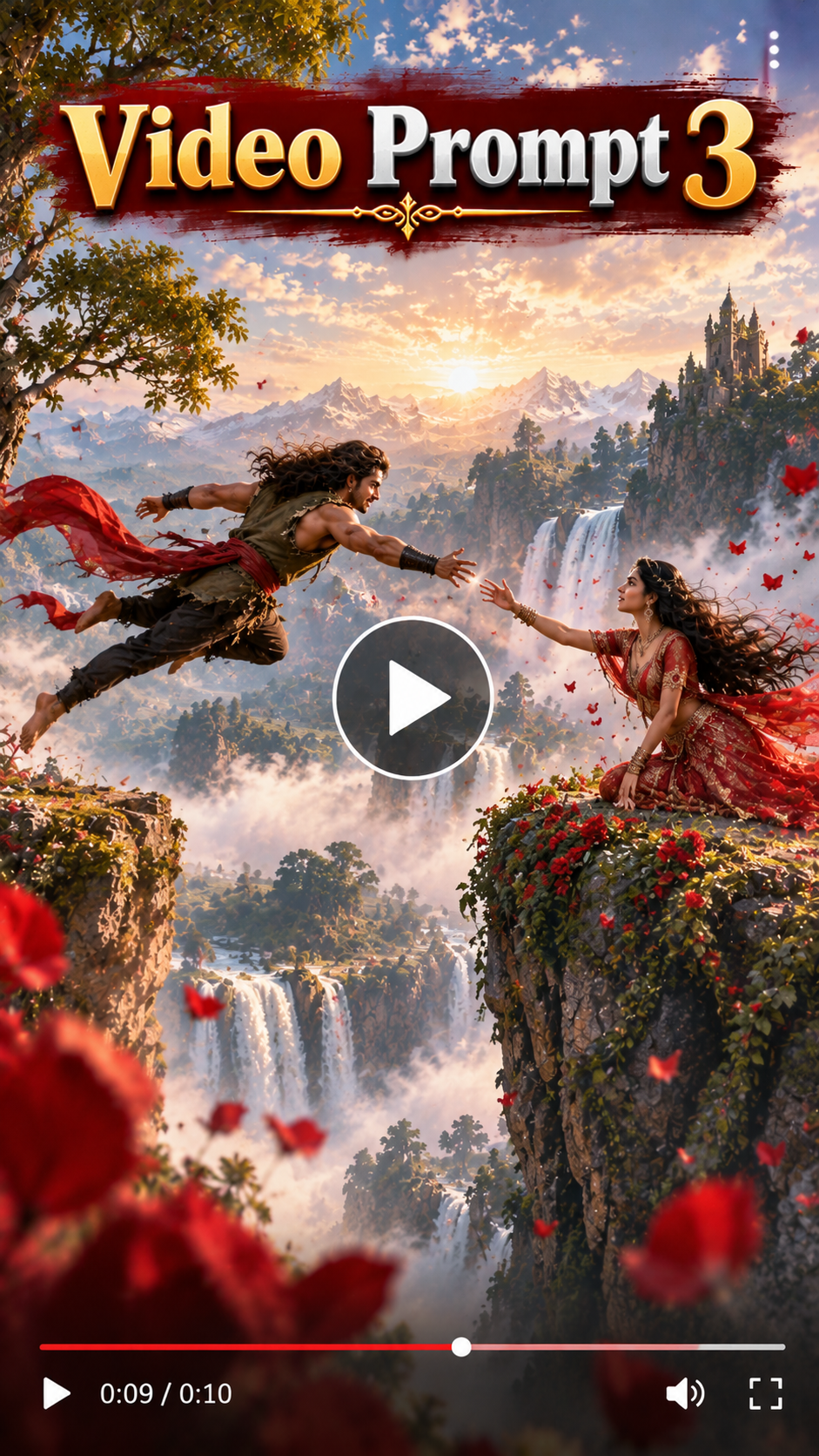 How to Make Trending Baahubali AI Video prompt