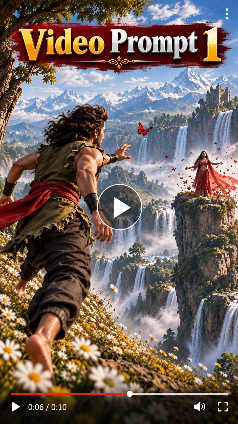 How to Make Trending Baahubali AI Video prompt