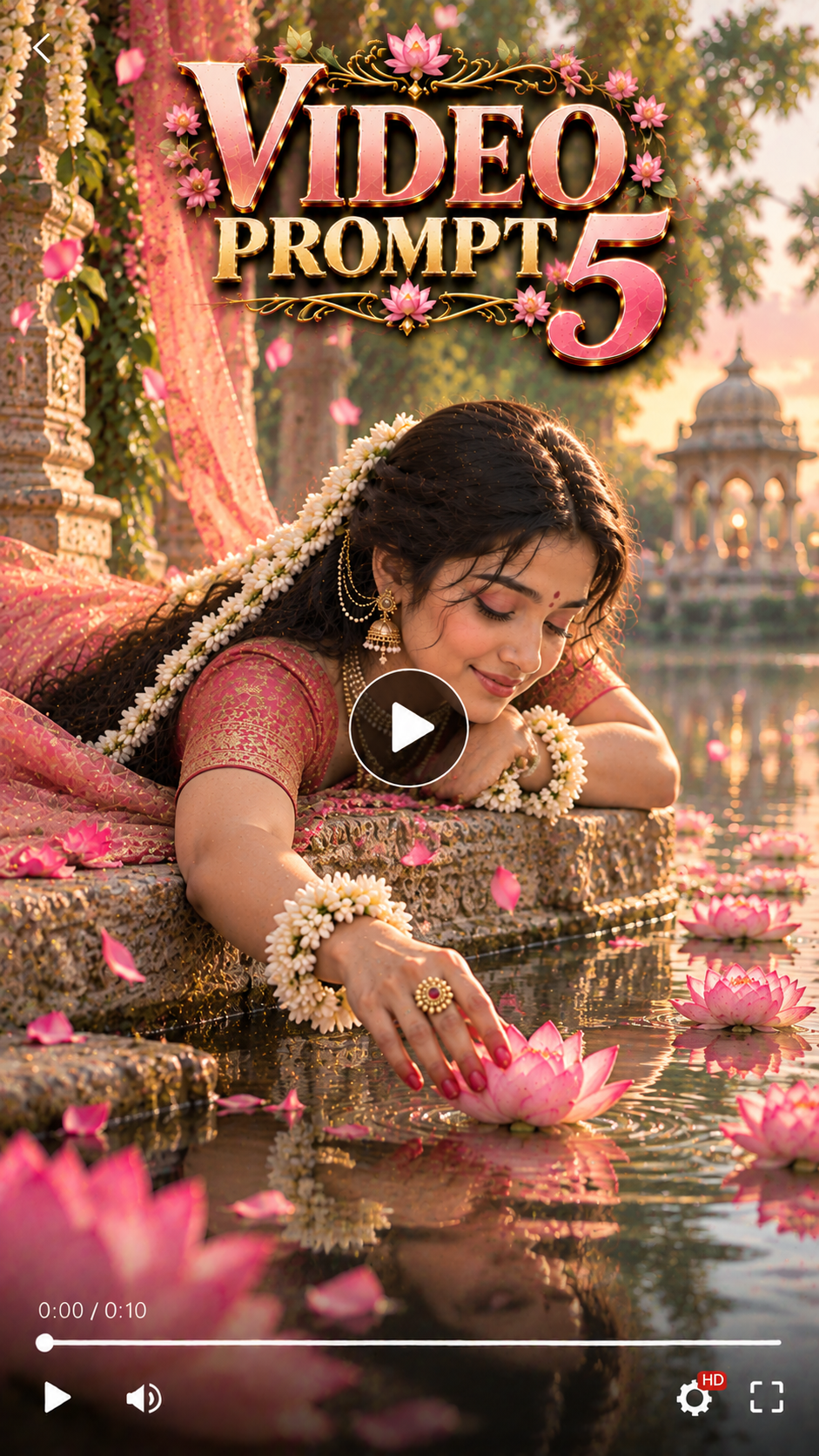 Radha Style AI Video prompt