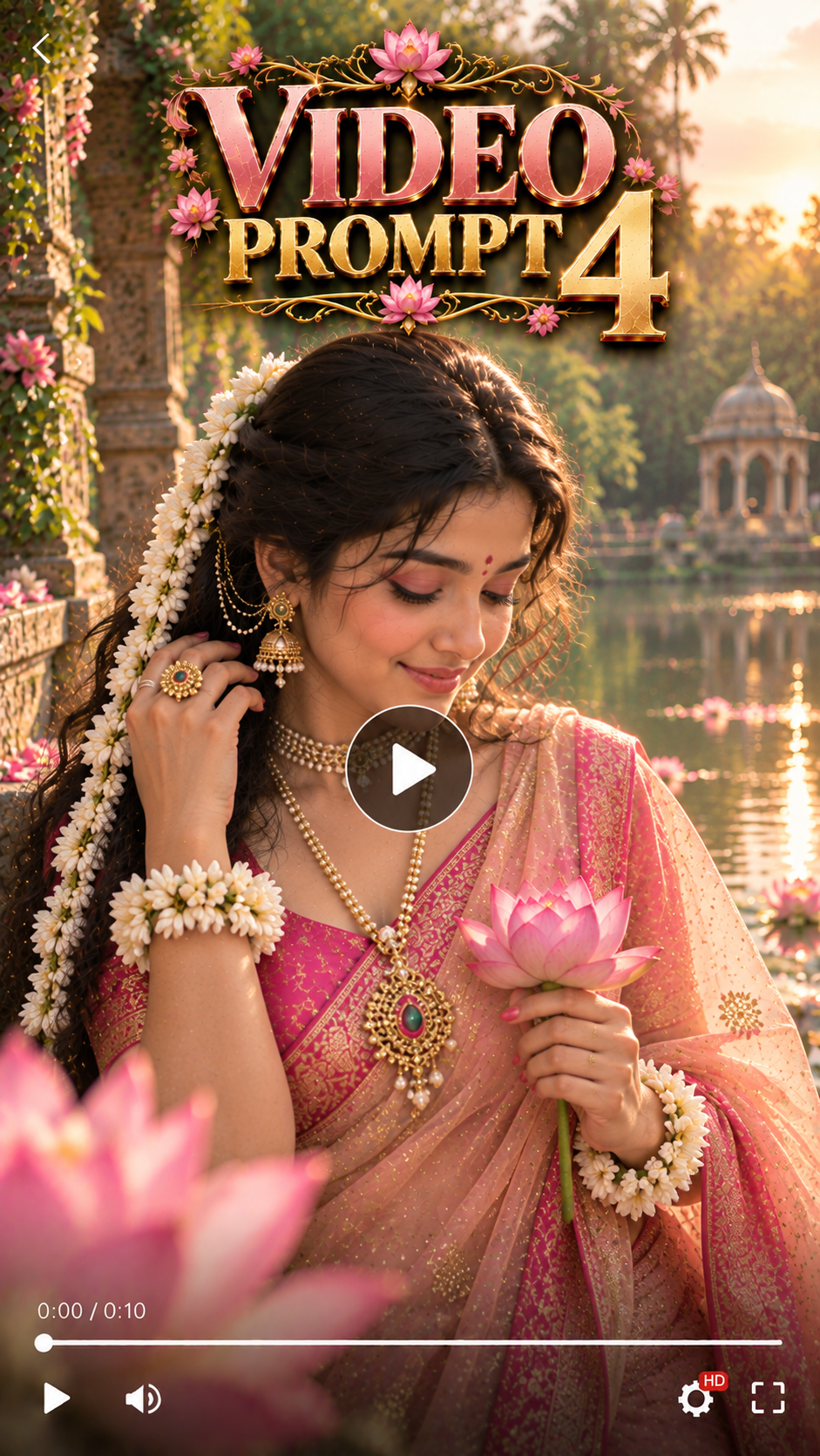 Radha Style AI Video prompt