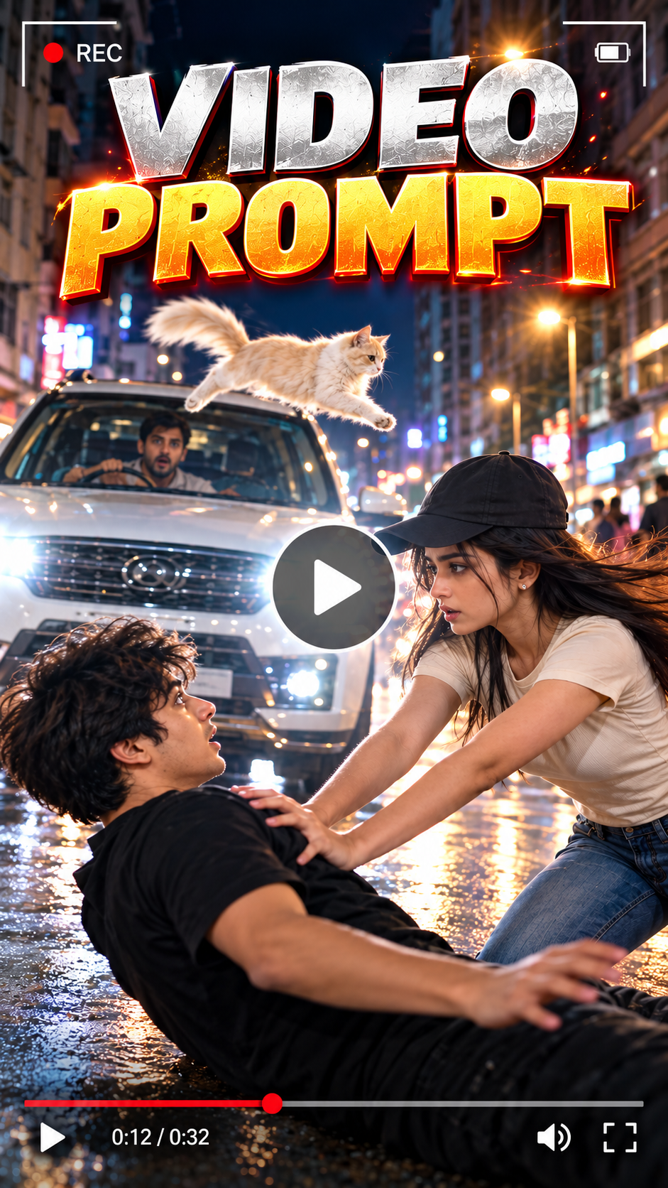 Viral Movie Scene AI Video prompt