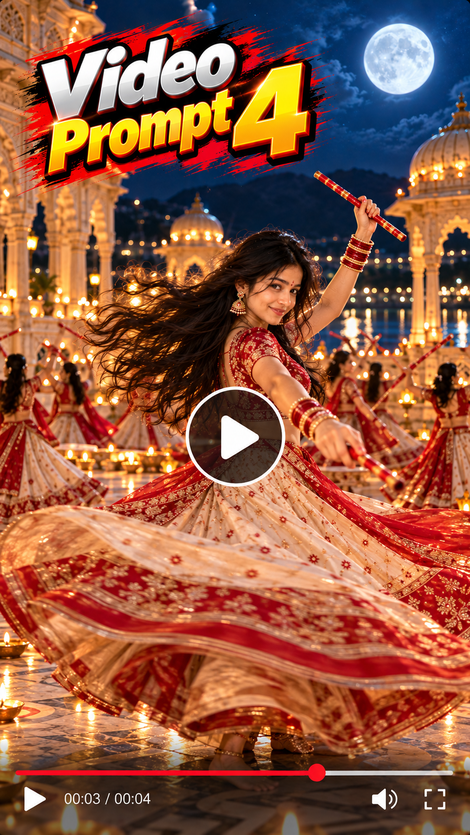 How to Create Trending Dance AI Video prompt