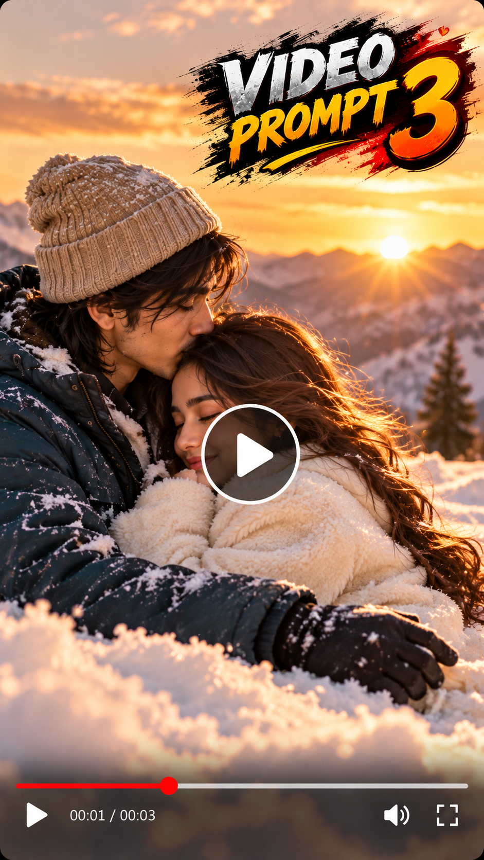 Zombie to Love Story Memory AI Video Editing Prompt prompt