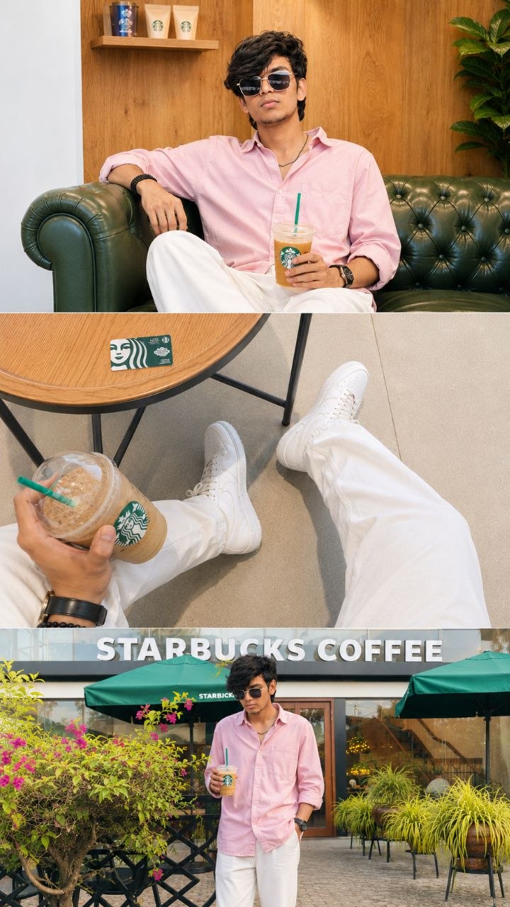 Starbucks Lifestyle Portrait