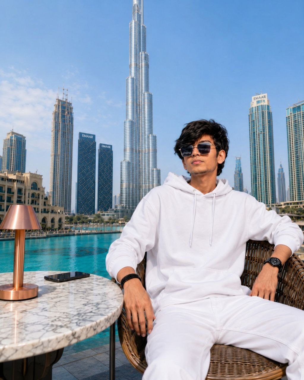 Dubai Skyline Portrait