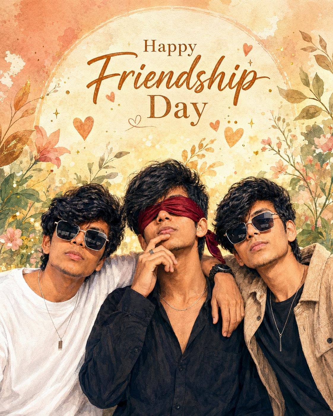 Happy Friendship Day Poster